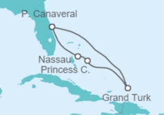 Itinerario del Crucero Bahamas - Carnival Cruise Line