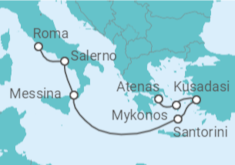 Itinerario del Crucero Italia, Grecia, Turquía - Royal Caribbean