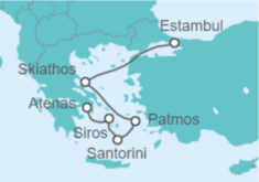 Itinerario del Crucero Grecia y Turquía - Regent Seven Seas