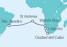 Itinerario del Crucero Encanto del océano Atlántico - Regent Seven Seas