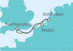 Itinerario del Crucero Holanda, Bélgica TI - MSC Cruceros