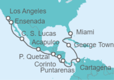 Itinerario del Crucero Canal de Panamá - Regent Seven Seas