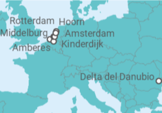 Itinerario del Crucero Holanda - AmaWaterways