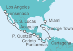 Itinerario del Crucero Tonos tahitianos y hawaianos - Oceania Cruises