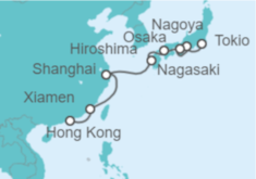 Itinerario del Crucero Desde Tokio a Hong Kong (China) - Oceania Cruises