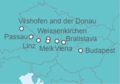 Itinerario del Crucero Magna en el Danubio - AmaWaterways