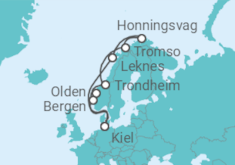 Itinerario del Crucero Noruega - Costa Cruceros