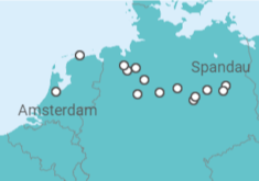 Itinerario del Crucero Crucero fluvial de Berlín a Ámsterdam - CroisiEurope