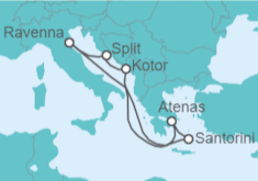 Itinerario del Crucero Montenegro, Grecia, Croacia - Royal Caribbean