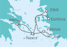 Itinerario del Crucero Turquía, Grecia - Seabourn