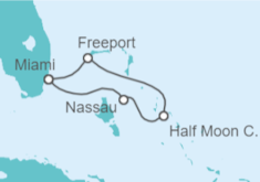 Itinerario del Crucero Bahamas - Carnival Cruise Line