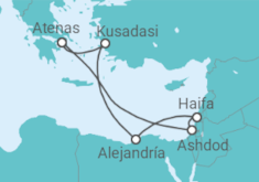 Itinerario del Crucero  Egipto, Turquía - Celebrity Cruises
