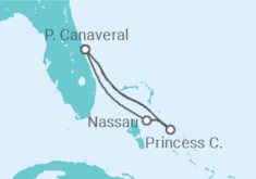 Itinerario del Crucero Bahamas - Carnival Cruise Line