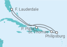 Itinerario del Crucero St. Maarten, St. Thomas y  Puerto Plata - Celebrity Cruises