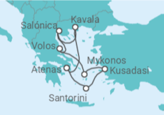 Itinerario del Crucero Grecia al completo - Celebrity Cruises