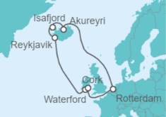 Itinerario del Crucero Islandia e Irlanda  - Celebrity Cruises