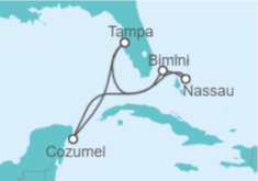 Itinerario del Crucero México y Bahamas - Celebrity Cruises