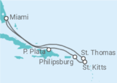 Itinerario del Crucero Islas Vírgenes - EEUU, Saint Maarten - Royal Caribbean