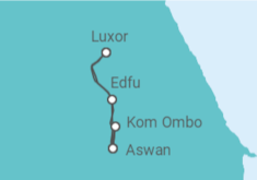 Itinerario del Crucero Luxor - Amadahlia - AmaWaterways