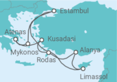 Itinerario del Crucero Europa - Holland America Line