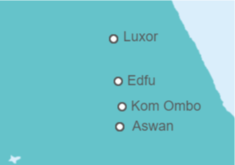 Itinerario del Crucero Luxor - Amadahlia - AmaWaterways