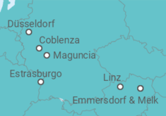 Itinerario del Crucero Sinfonia del Rhin I. Ms Pearl 4* Plus - Panavision