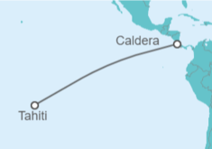 Itinerario del Crucero Polinesia Francesa, Fiji - WindStar Cruises