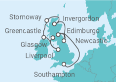 Itinerario del Crucero Islas Británicas - Explora Journeys