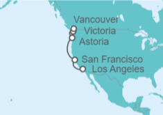 Itinerario del Crucero Alaska - Explora Journeys