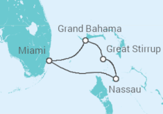 Itinerario del Crucero Bahamas - NCL Norwegian Cruise Line