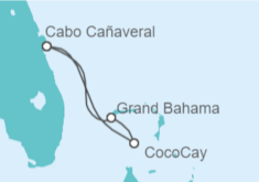 Itinerario del Crucero Bahamas - Royal Caribbean