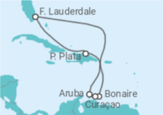 Itinerario del Crucero Curaçao, Aruba - Royal Caribbean