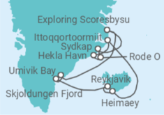 Itinerario del Crucero Islandia y Groenlandia - Seabourn