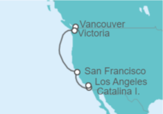 Itinerario del Crucero Canadá, Estados Unidos (EE.UU.) - Royal Caribbean