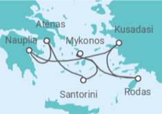 Itinerario del Crucero Islas Griegas, Turquía - Celebrity Cruises