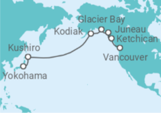 Itinerario del Crucero Estados Unidos (EE.UU.) - Holland America Line