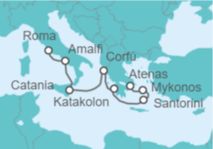 Itinerario del Crucero Croacia, Grecia - Oceania Cruises