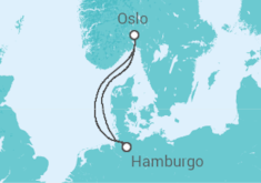 Itinerario del Crucero Noruega - AIDA