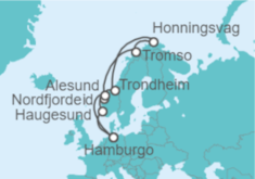 Itinerario del Crucero Noruega - MSC Cruceros