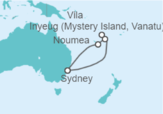 Itinerario del Crucero Nueva Caledonia, Vanuatu - Royal Caribbean