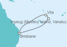 Itinerario del Crucero Vanuatu - Royal Caribbean