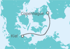 Itinerario del Crucero Alemania - MSC Cruceros
