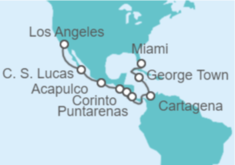 Itinerario del Crucero Canal de Panamá - Regent Seven Seas