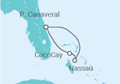 Itinerario del Crucero Bahamas - Royal Caribbean