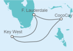 Itinerario del Crucero Bahamas y Cayo Hueso - Celebrity Cruises