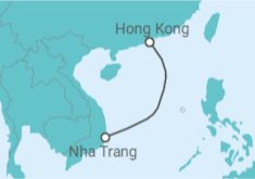 Itinerario del Crucero China - Royal Caribbean