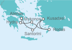 Itinerario del Crucero Islas Griegas - Celebrity Cruises