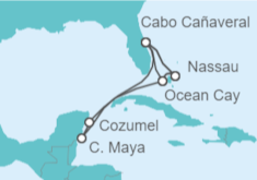 Itinerario del Crucero Bahamas, México, Estados Unidos (EE.UU.) - MSC Cruceros