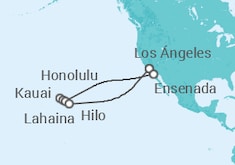 Itinerario del Crucero Hawai - Carnival Cruise Line