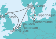 Itinerario del Crucero Norte de Europa  - Carnival Cruise Line